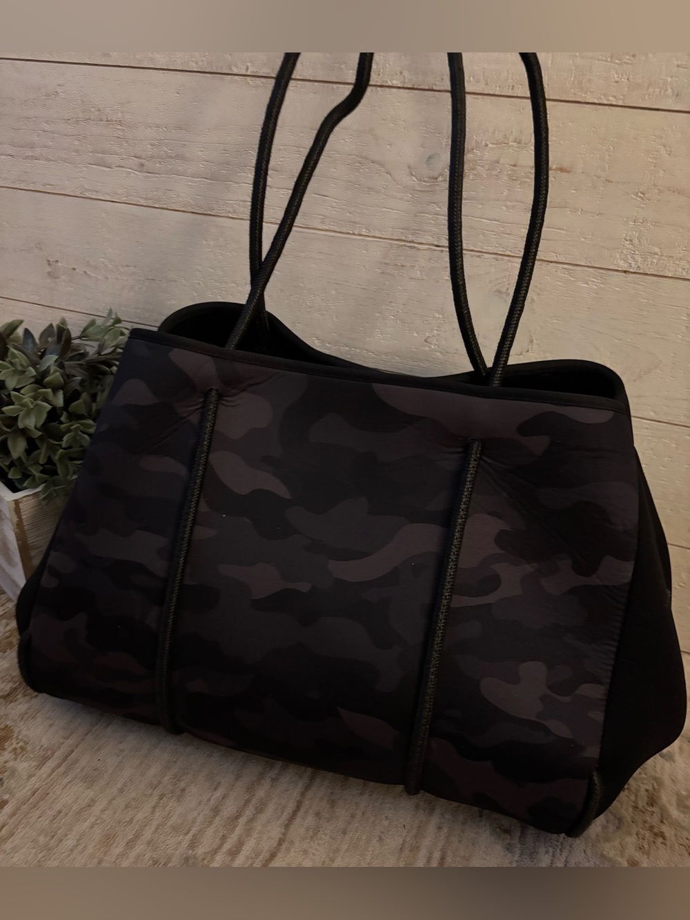 Haute Shore Greyson Elite Neoprene Tote in Black Camo